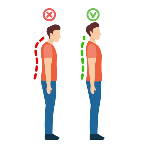 Posture improvement for how I grow taller